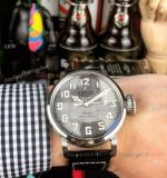 Swiss Quality Replica Zenith Pilot Watch Silver Dial Sapphire Glass